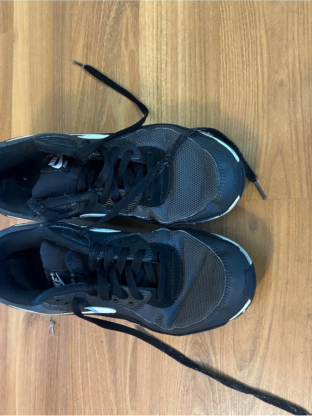 Nike Black and White Men's Athletic Sneakers